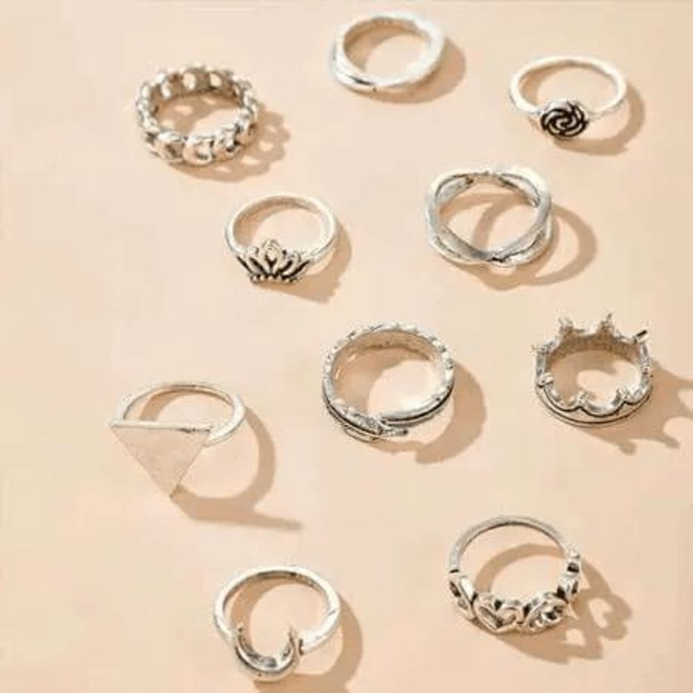 Aztec Ladies Ring Set - Picture 2 of 3